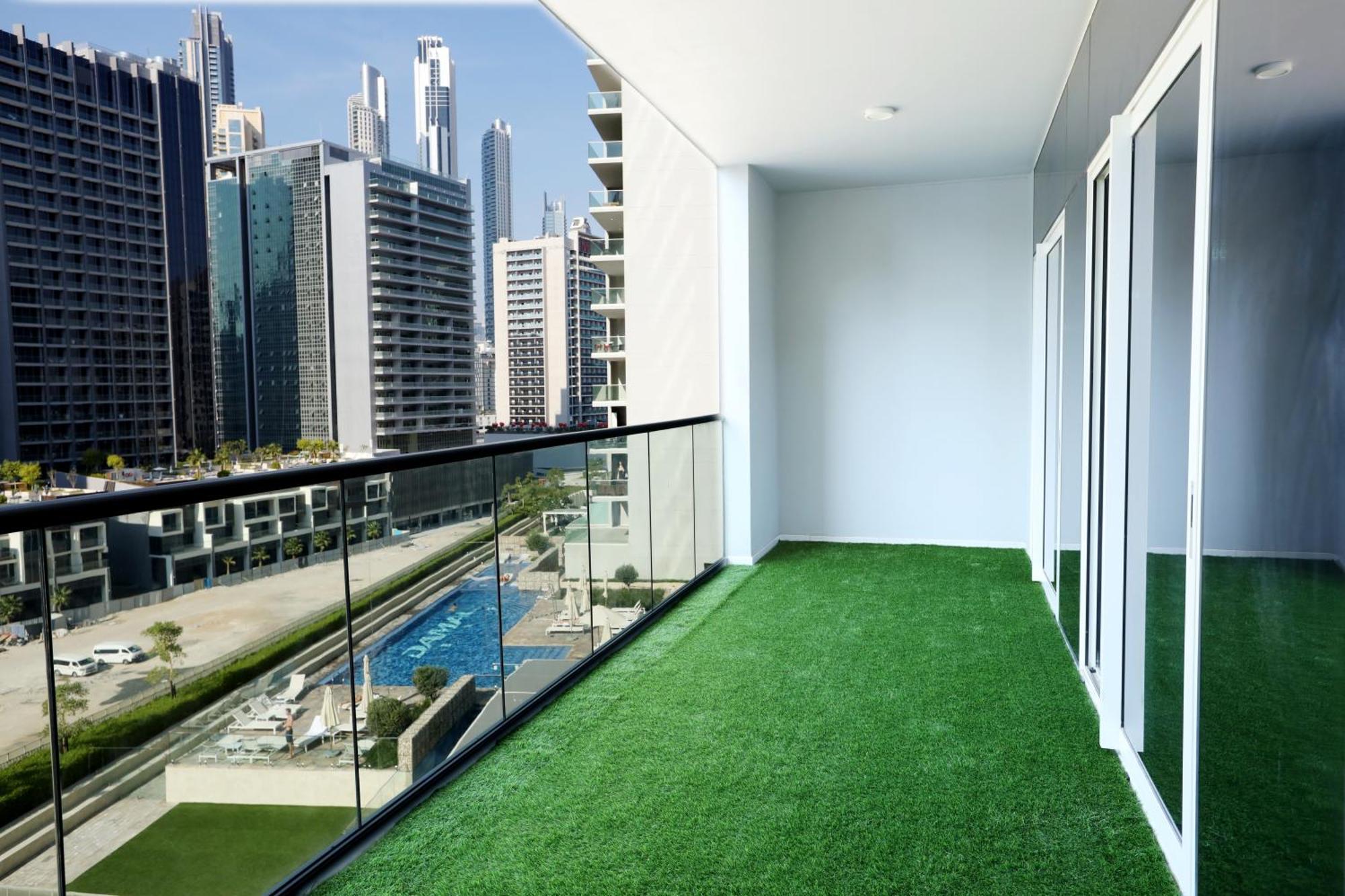 Brown Stone - Burj Khalifa & Pool View Vera अपार्टमेंट *